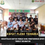 Rekapitulasi Daftar Pemilih Hasil Pemutakhiran (DPHP) Tingkat Kecamatan Dampal Selatan