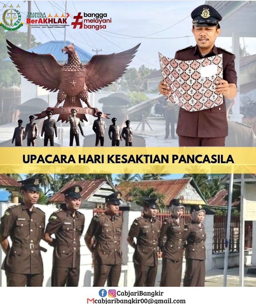 Upacara Peringatan Hari Kesaktian Pancasila Tahun 2024