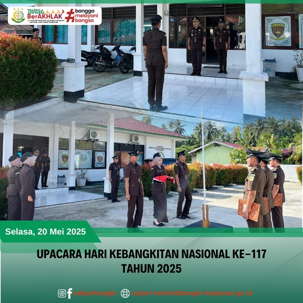 Upacara peringatan Hari Kebangkitan Nasional ke-117