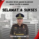 Selamat dan Sukses atas dilantiknya Bapak Ibnu Firman Ide Amin, S.H. sebagai Kepala Kejaksaan Negeri Tolitoli